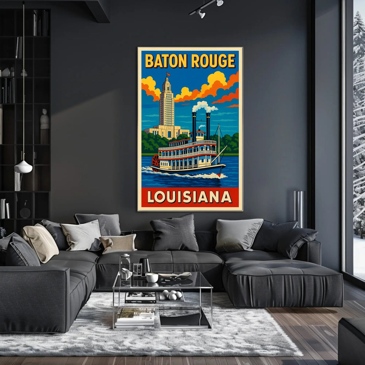 Baton Rouge Louisiana Poster