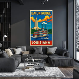 Baton Rouge Louisiana Poster