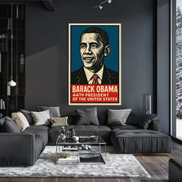 Barack Obama 44th President Poster