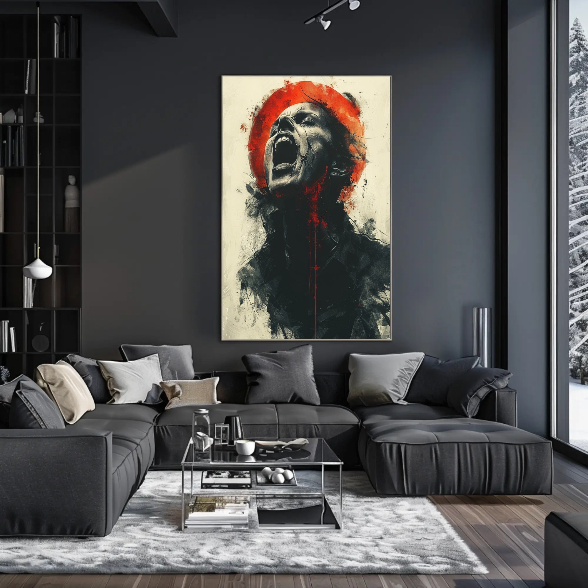 Expression of Anguish Poster PosterGoat