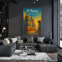 Al Balad The Colorful Old City Of Poster