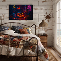Spooky Halloween Night Gothic Realism Collector Enthusiasts Museum Quality Timeless Wall Art Poster