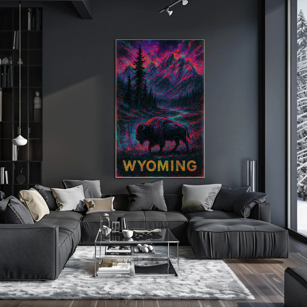 Wyoming Wilderness Poster