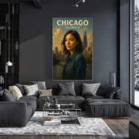Chicago, Illinois Poster