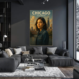 Chicago, Illinois Poster