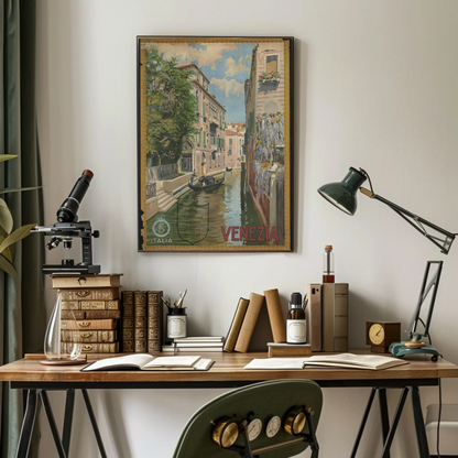Venice Travel Poster