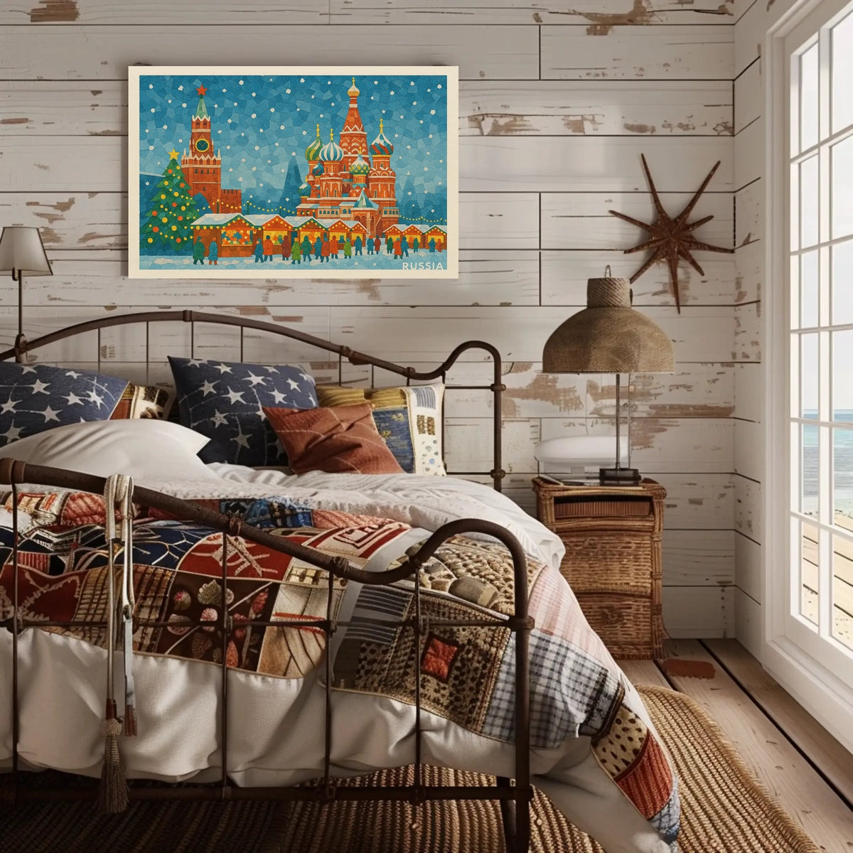 Winter Festivities in Russia Poster