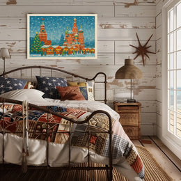 Winter Festivities in Russia Poster