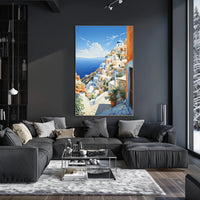 Scenic Santorini Poster