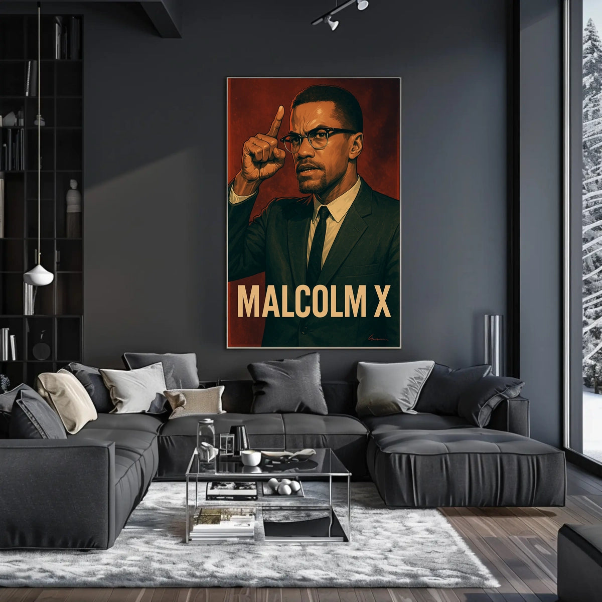 Malcolm X Poster