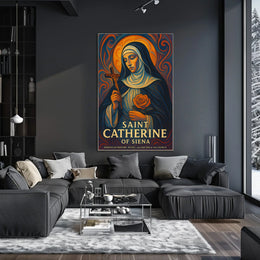 Saint Catherine of Siena Poster