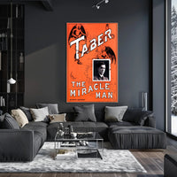 The Miracle Man Vintage Magic Poster - Cultural or Heritage Poster