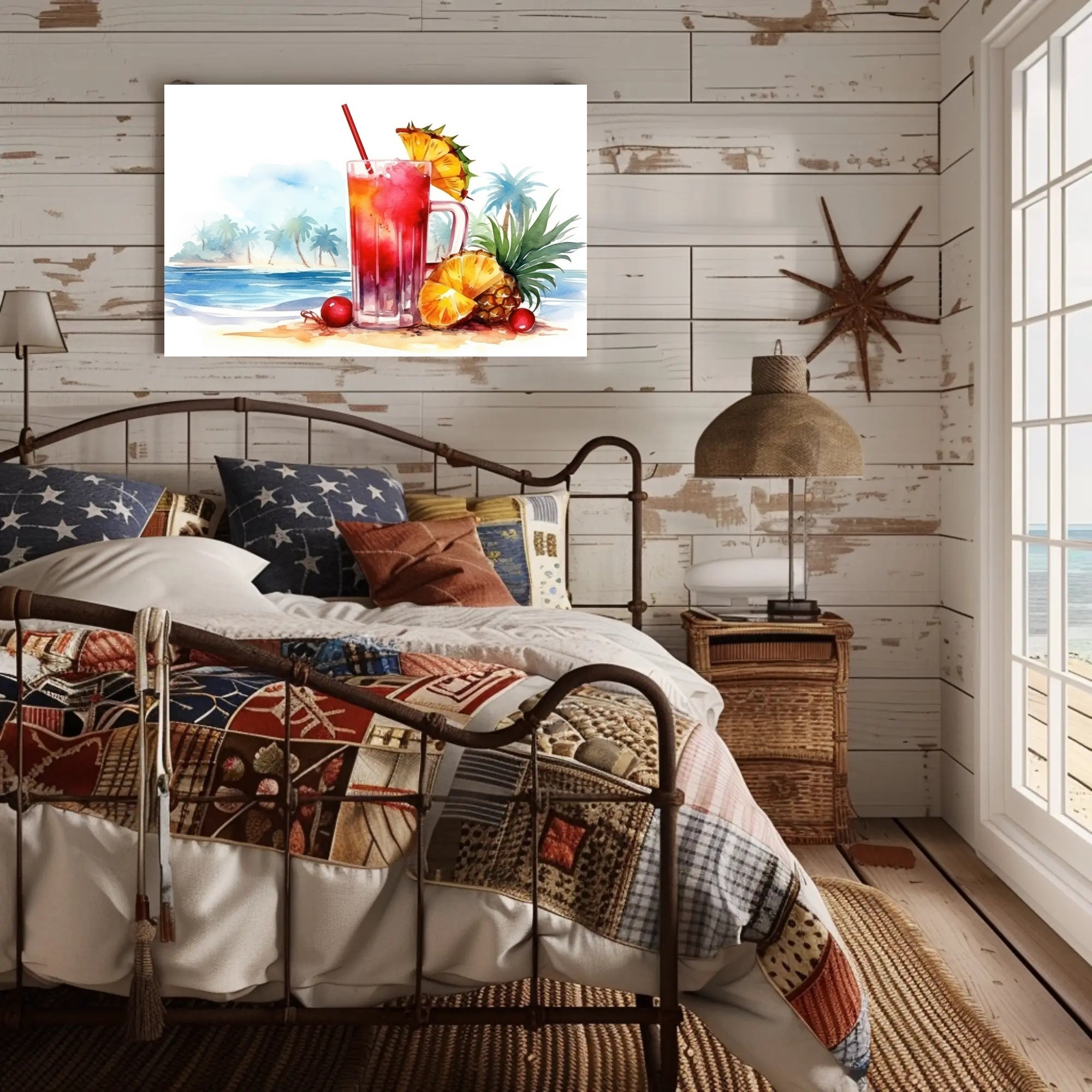 Tropical Refreshment Poster