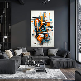 Geometric Abstraction Abstract Poster PosterGoat