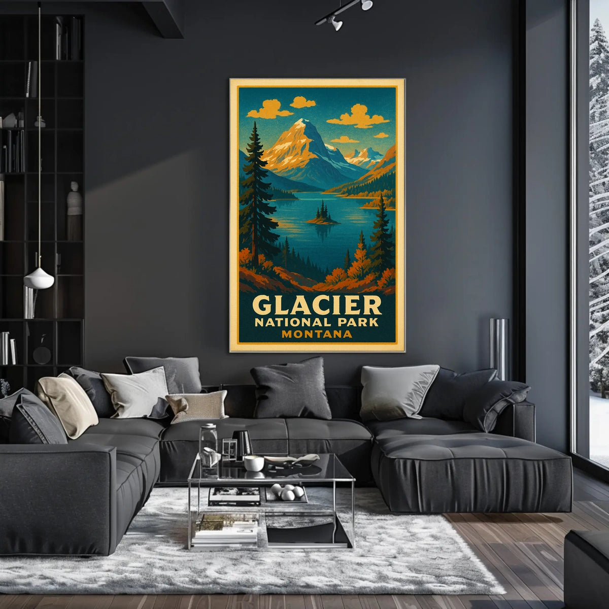 Glacier National Park Montana Poster