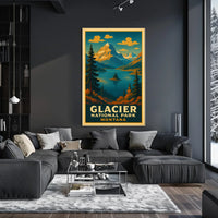 Glacier National Park Montana Poster