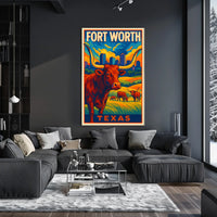 Fort Worth, Texas Poster