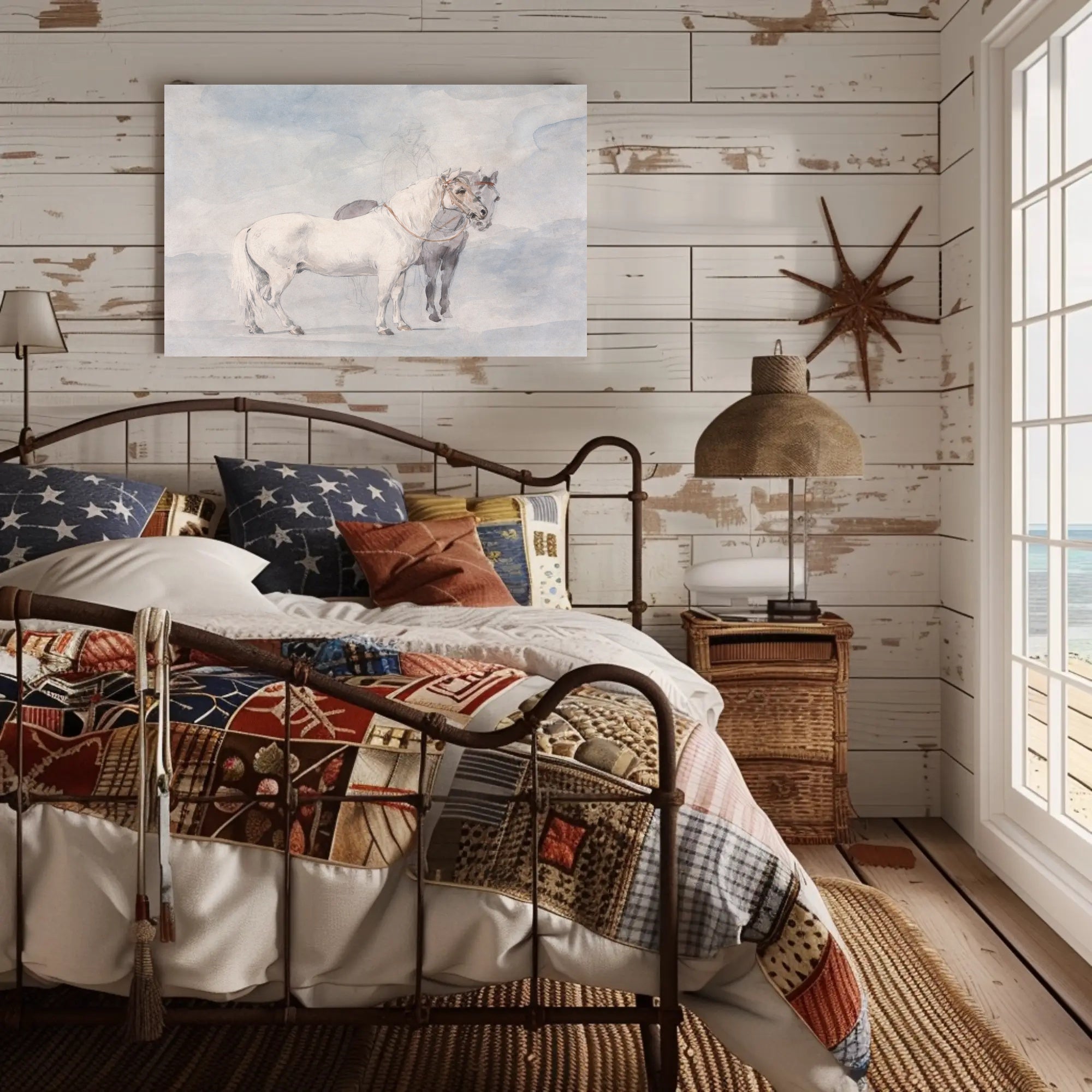 Equestrian Elegance Poster