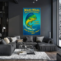Mahi-Mahi Salt Water Marvel Poster