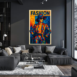 Vibrant Fashion Mosaic Poster