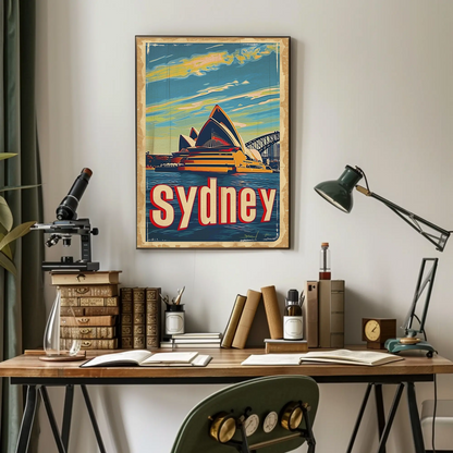 Sydney Vintage Poster