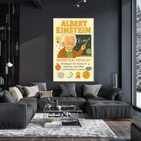 Albert Einstein Theoretical Physicist Poster