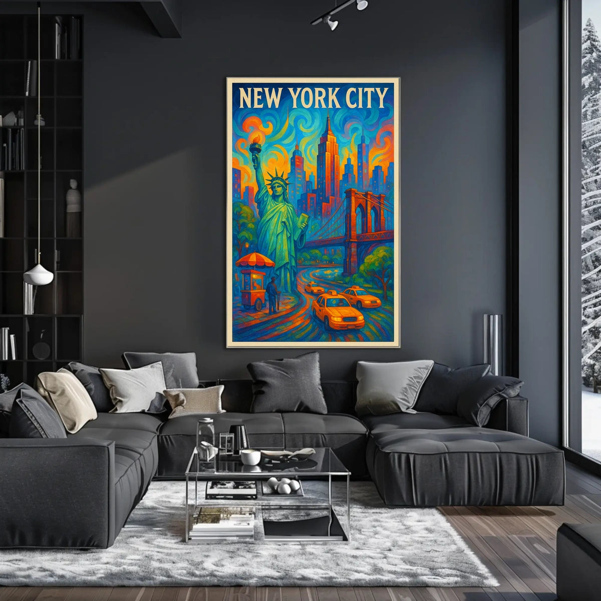 Artistic Abstract Expressionism Wall Art for Modern Spaces