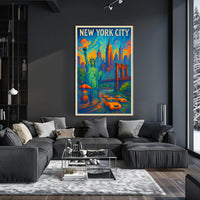 Artistic Abstract Expressionism Wall Art for Modern Spaces