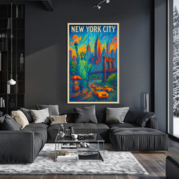 Artistic Abstract Expressionism Wall Art for Modern Spaces