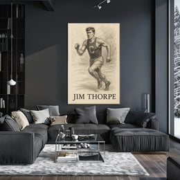 Jim Thorpe Athletic Legend Poster
