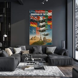 Guardian of the Skies Art Print Poster Decor PosterGoat