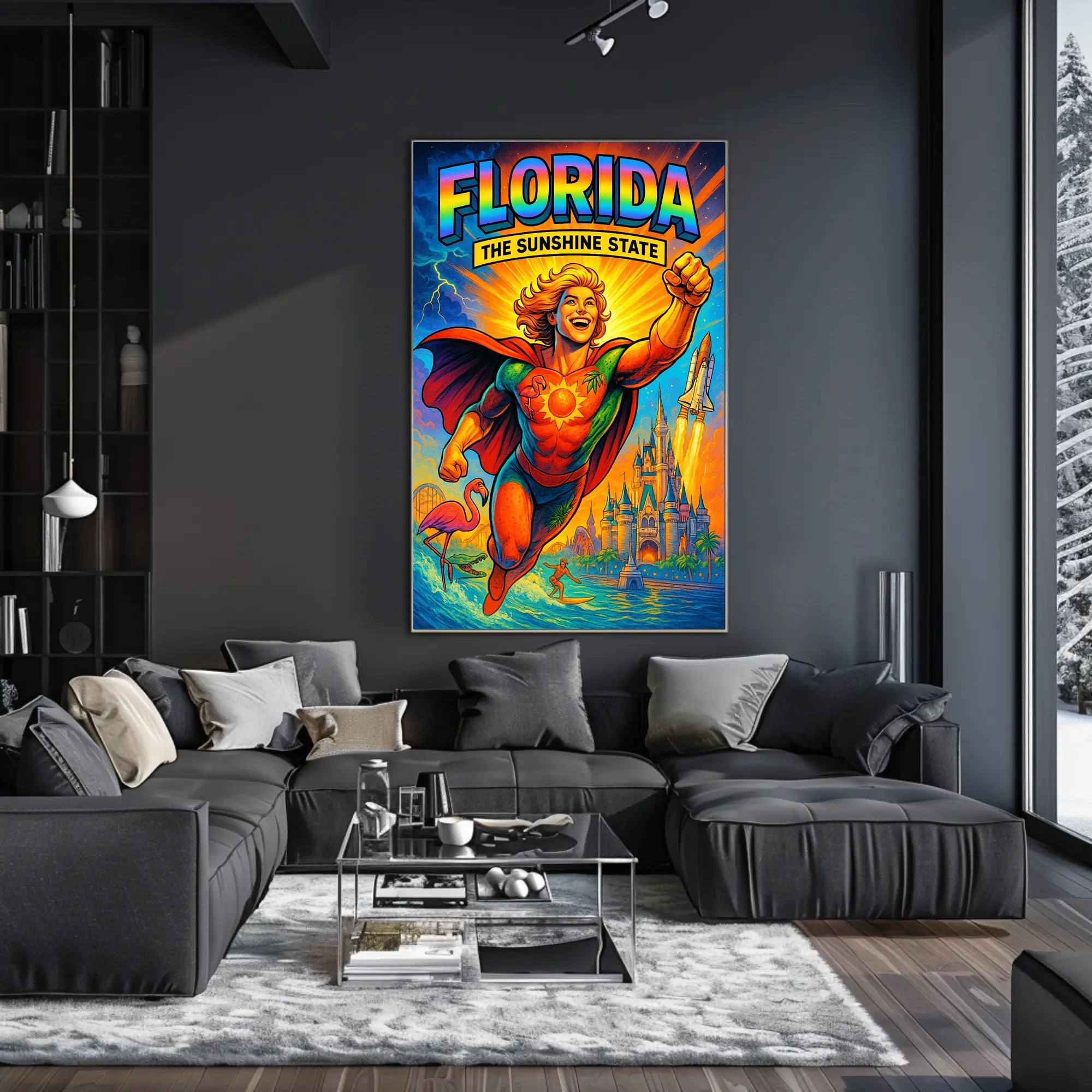 Florida The Sunshine State Poster PosterGoat
