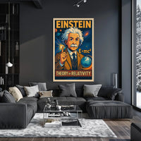 Einstein Theory Of Relativity Poster