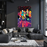 Retro Roller Disco Poster