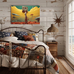 Surreal Dreamscape Art Print for Fantasy or Mythology Poster