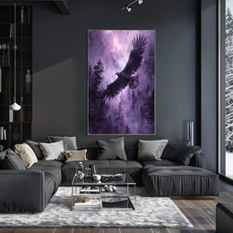 Majestic Flight Art Print Poster for Home Decor and Wanderlust Lovers PosterGoat