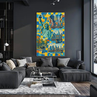 New York City Vibes Poster 18x24 Wall Art Decor NYC