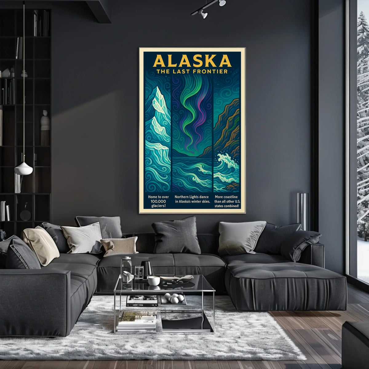 Alaska The Last Frontier Poster