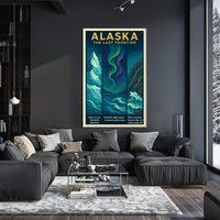Alaska The Last Frontier Poster