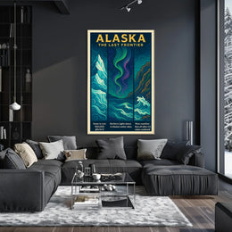 Alaska The Last Frontier Poster