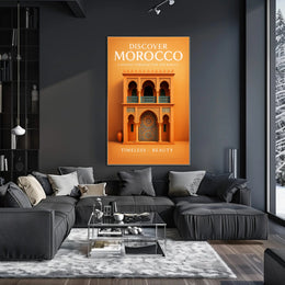 Discover Morocco Poster PosterGoat