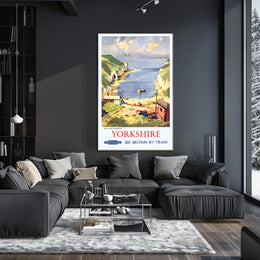 Explore Yorkshire By Train Poster
