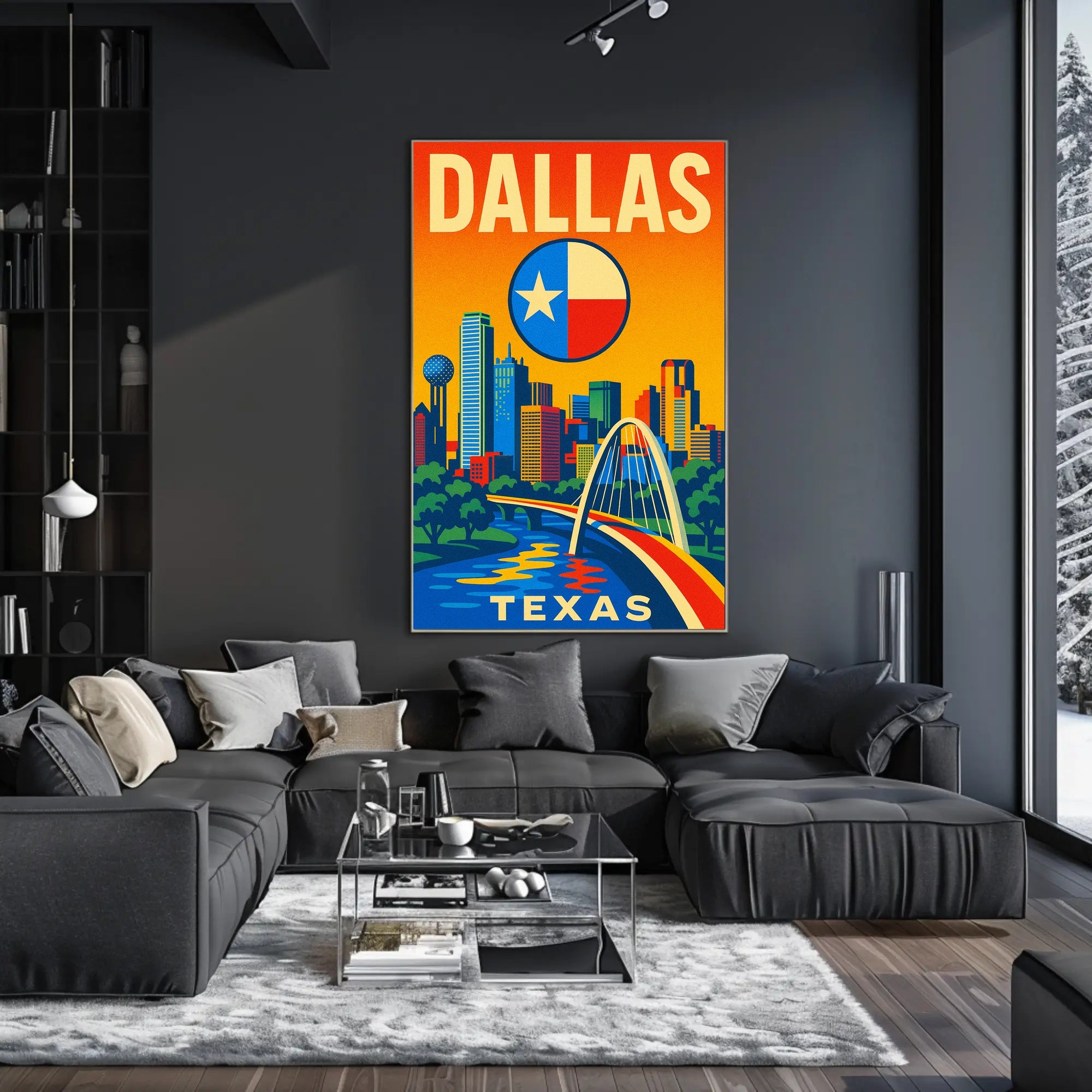 Dallas, Texas Poster PosterGoat