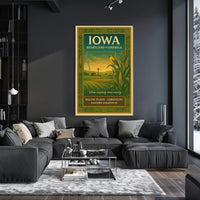 Iowa Heartland Of America Poster