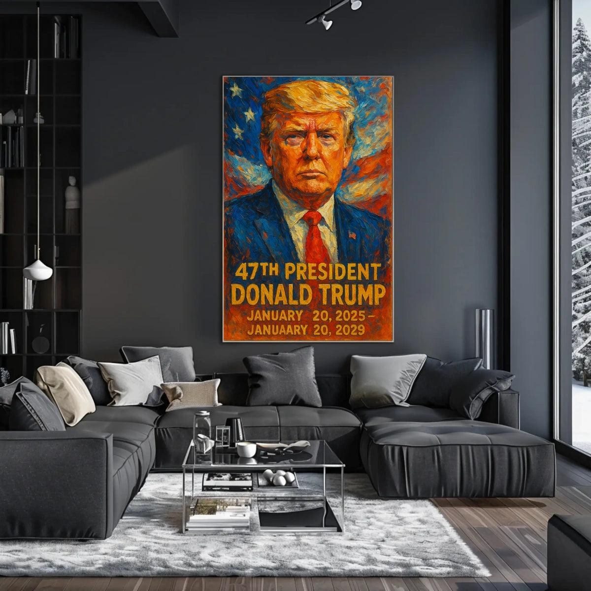 Donald Trump 47th President Poster