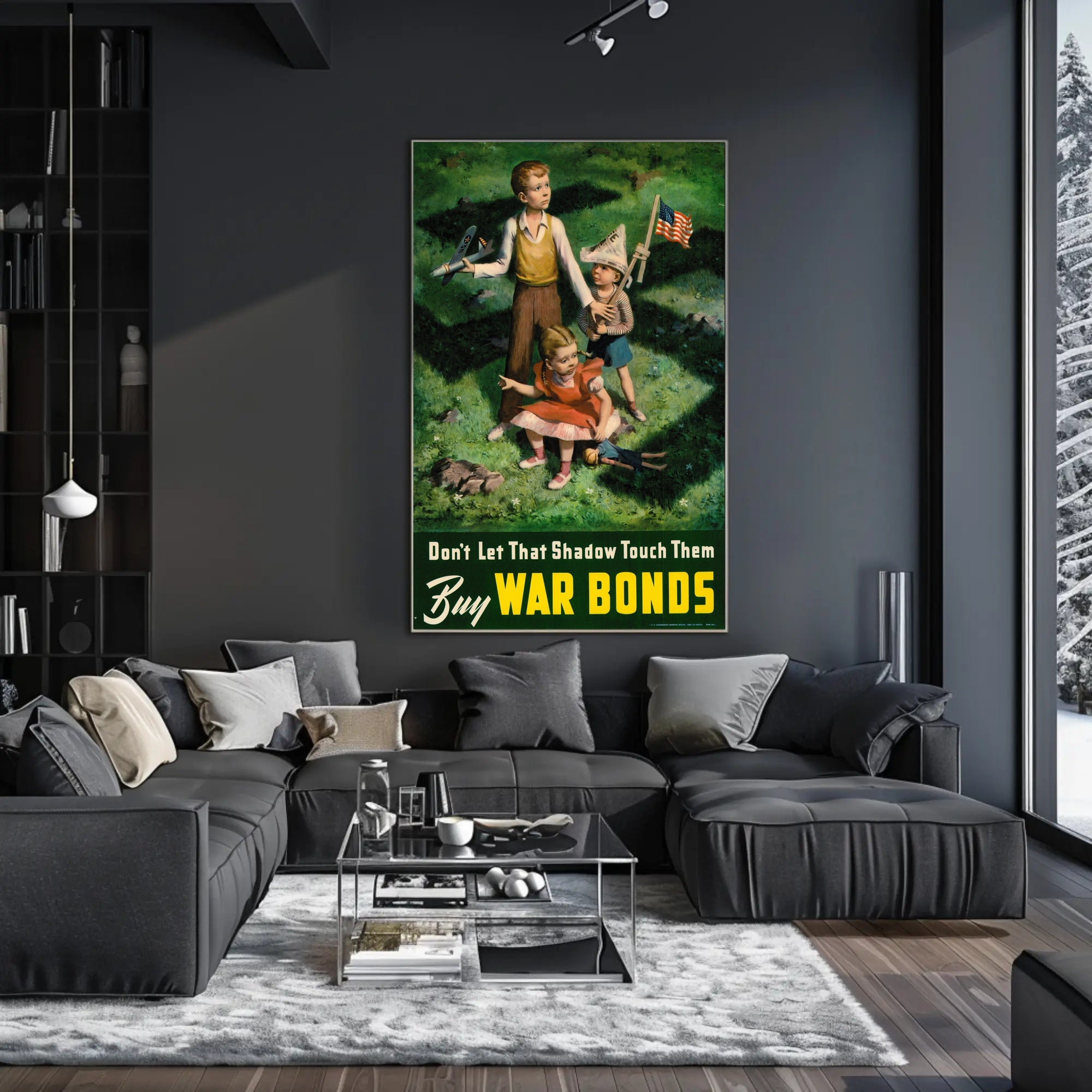 World War II War Bonds Propaganda Poster
