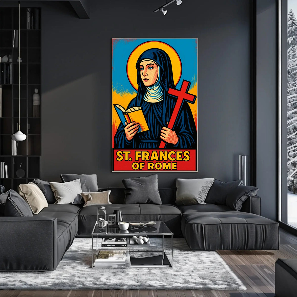 St. Frances of Rome Poster