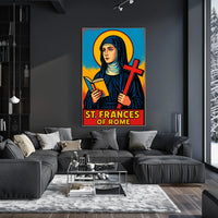 St. Frances of Rome Poster