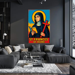 St. Frances of Rome Poster
