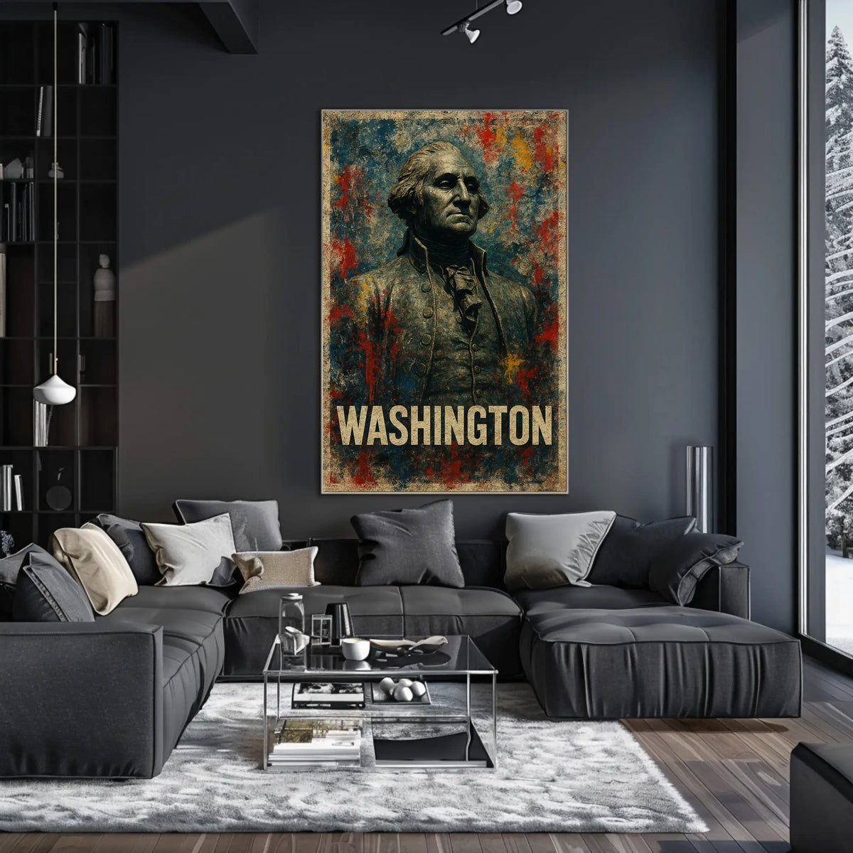 George Washington 1st President Poster